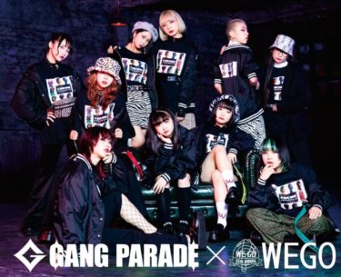 Wego仙台店 Gang Parade ギャング パレード Wegoのコラボアイテム発売19 12 15 コラボイベント開催19 12 21 仙台ファッション情報サイト 仙台ファッション Com